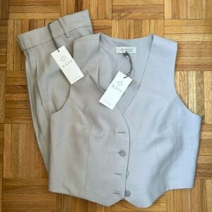 NWT Wayf Vest & Trouser Set